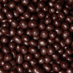 Quinua bañada en cacao